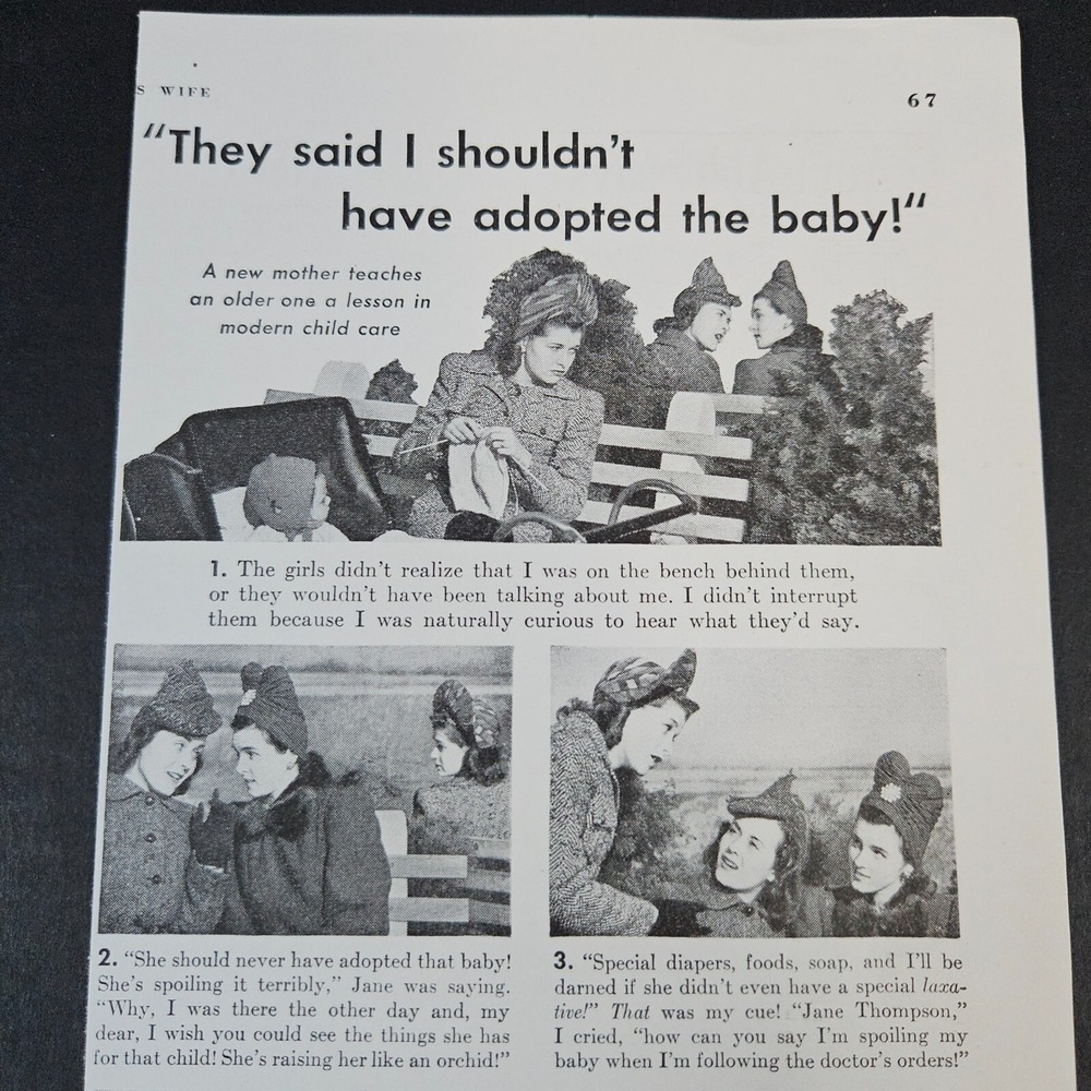 1941 Chas H Fletcher Castoria Children Laxative Vintage Print Ad Senna Remedy‎